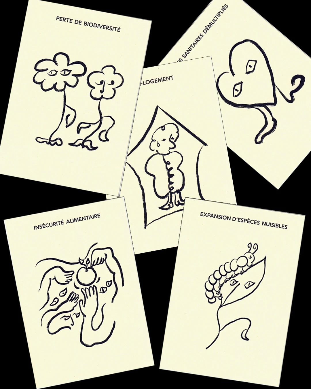 Climate changes - card games