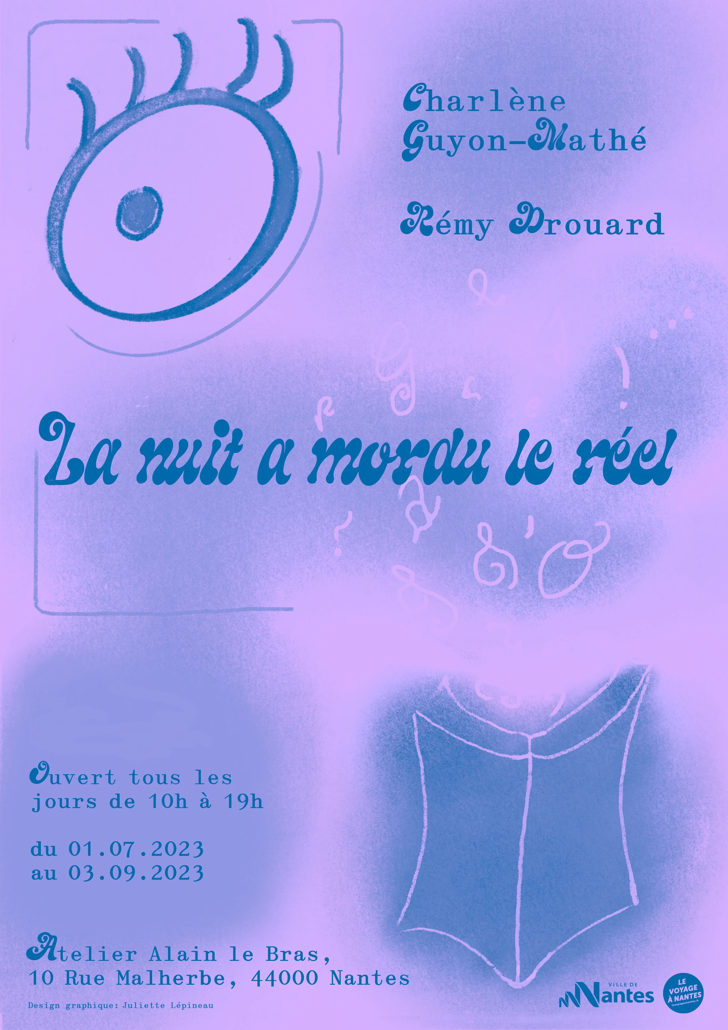 La nuit a mordu le réel