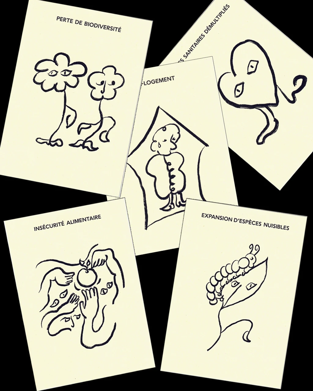 Climate changes - card games