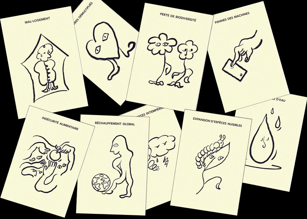 Climate changes - card games