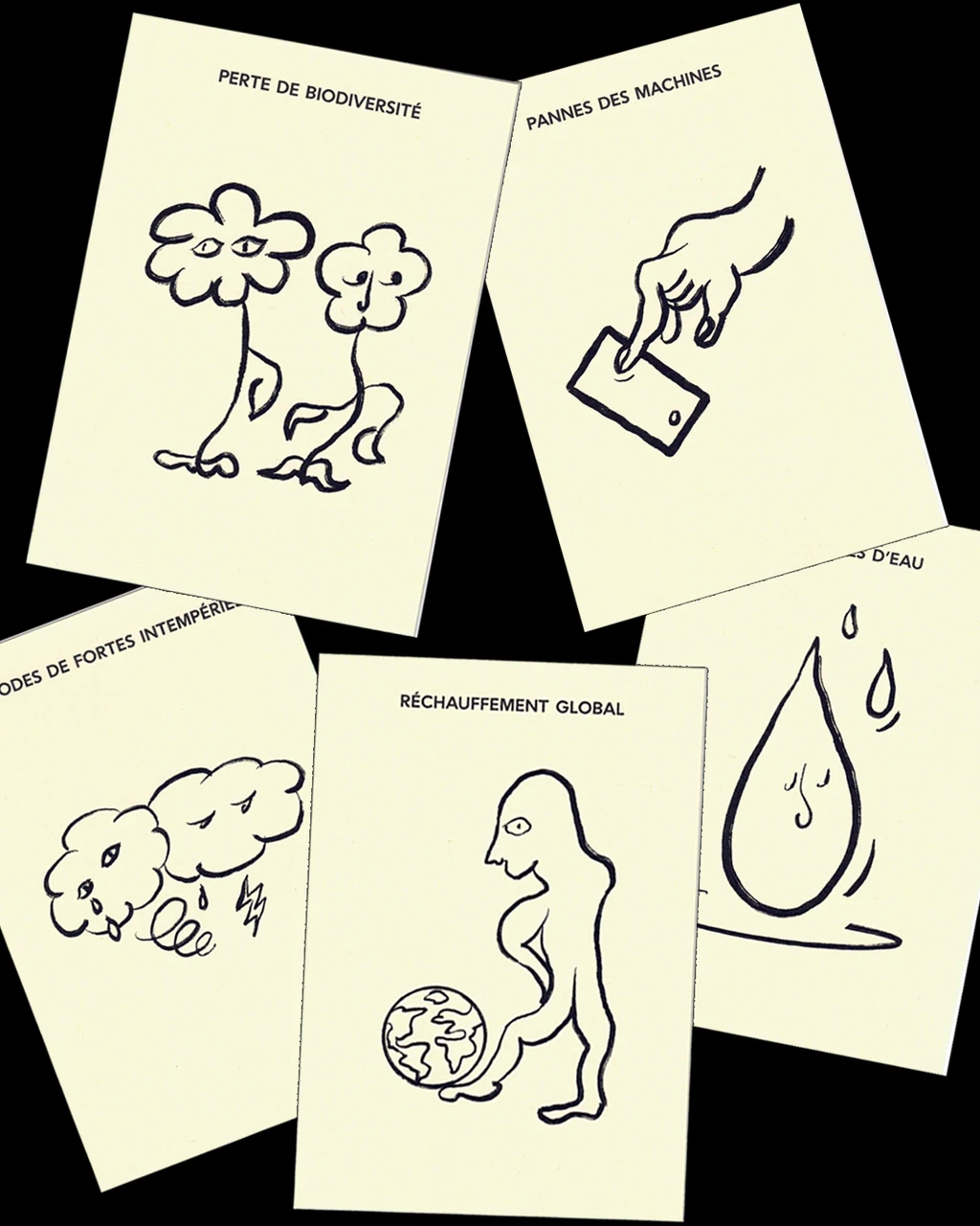 Climate changes - card games